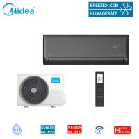 Midea Solstice Set EZB-12RD6-I + EZ-12RD6H-O black | Raum...