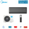 Midea Solstice Set EZB-12RD6-I + EZ-12RD6H-O black | Raum 35 - 40 m² | WiFi | 3.5 kW | 3.8 kW | R32