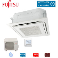 Fujitsu Set 4-Wege-Deckenkassette 5,2 kW - AUXG18KRLB +...