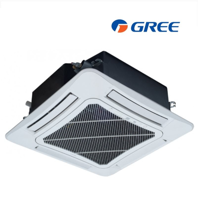 Gree Deckenkassetten-Kaltwasser-Ventilatorkonvektor FP-102XD/B-T(E) + TB03  - 5,0 kW