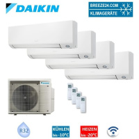 Daikin Set 4 Wandgeräte Perfera WiFi 3x FTXM35A +...
