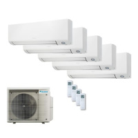 Daikin Set 5 Wandgeräte Perfera WiFi CTXM15A + 3 x...