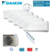 Daikin Set 5 Wandgeräte Perfera WiFi  2 x FTXM20A +...