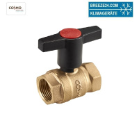 COSMO ORB Rotguss-Kugelhahn 1 1/2" mit Innengewinde