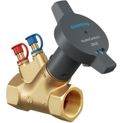 Oventrop-Strangreg.vent. HydroControl V PN25 DN15, Rp1/2 IG, HydroPort, EZB
