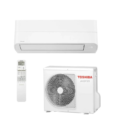 Toshiba Essento Set RAS-B13B2KV2G-E + RAS-13B2AVG-E2 /3,3 kW Raumgröße 30 - 35 m² | R32