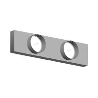 Penka Kanaladapter Zuluft Z_170x665-2d14.steck für...