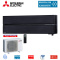 Mitsubishi Electric Set 2 Wandgeräte Diamond WiFi 1,8/3,5kW MSZ-LN18VG2B+MSZ-LN35VG2B + MXZ-2F53VF4