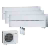 Mitsubishi Electric Set 3 Wandgeräte Diamond WiFi  2...