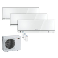 Mitsubishi Electric Set 3 Wandgeräte Premium 2,5 kW...