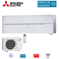 Mitsubishi Electric Set Wandgerät Diamond WiFi 2,5...
