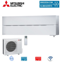 Mitsubishi Electric Set Wandgerät Diamond WiFi 5,0...