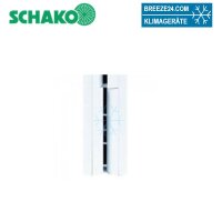 Schako Endstücke (Paar) zu Schlitzauslass DSX-P3...